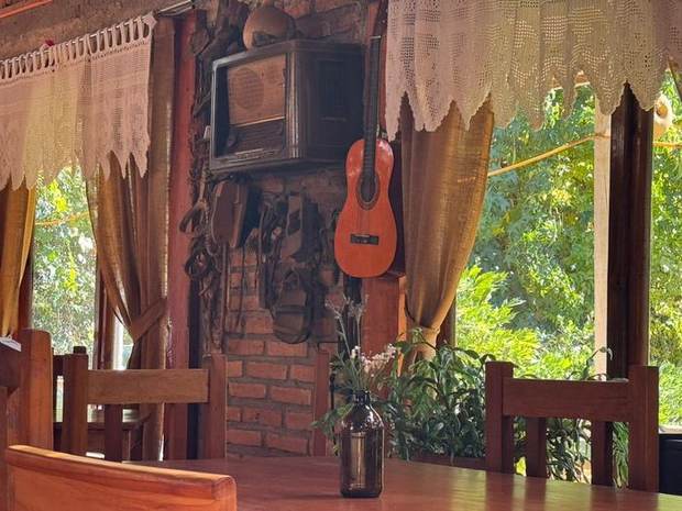 Interior rústico de Los Hornitos de Doña Juanita
